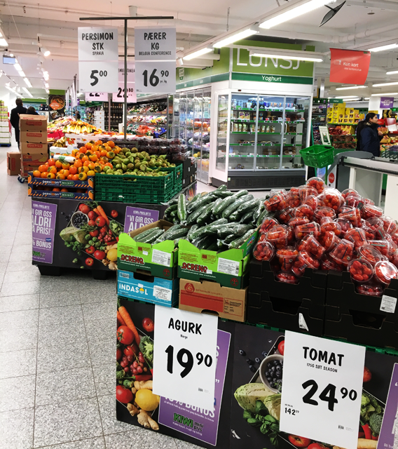 「物価が高いノルウェー」の写真（その3）