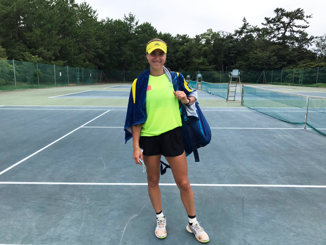 スウェーデン女子テニス代表・レベッカ・ピーターソン選手の写真