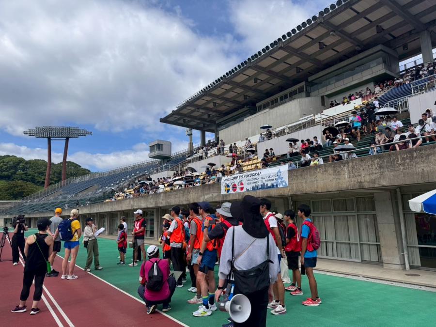 公開練習見学の様子