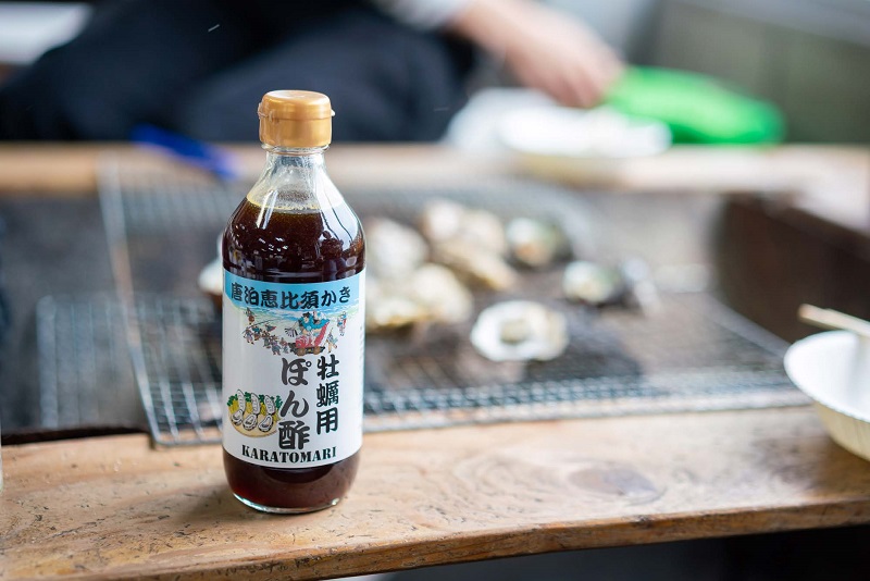 画像：焼きガキ専⽤のポン酢