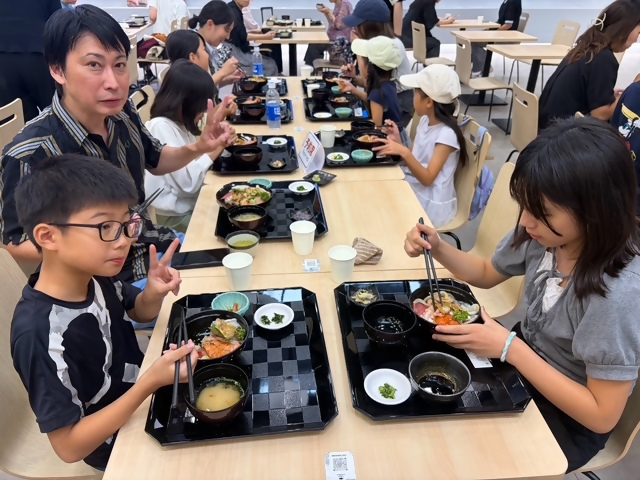 海の駅うおざで限定ランチ