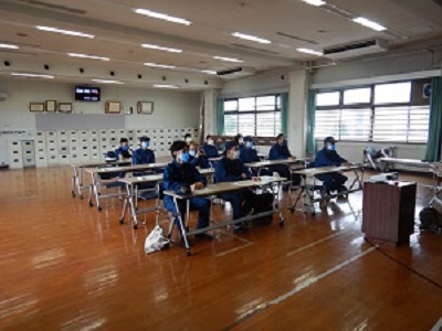 新人団員の教育訓練の写真4