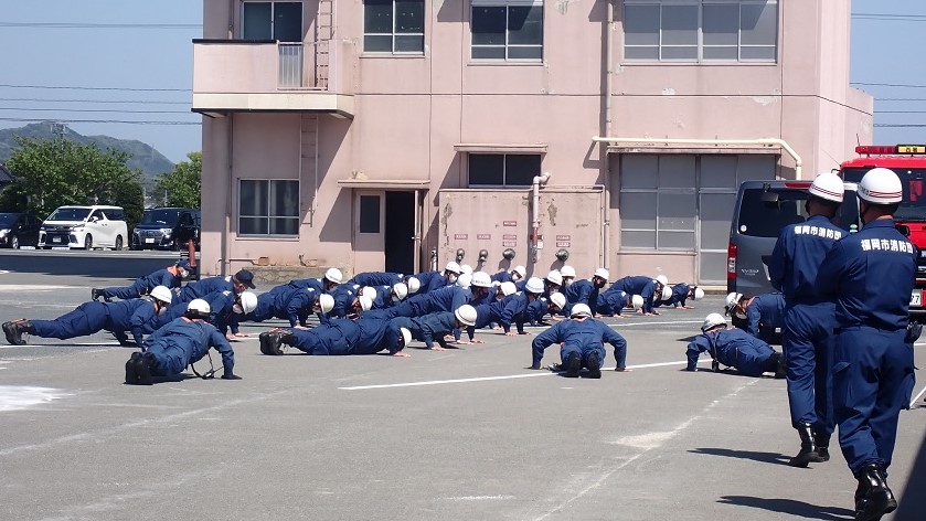 体力錬成の写真