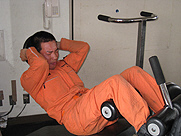 体力トレーニング中の写真１